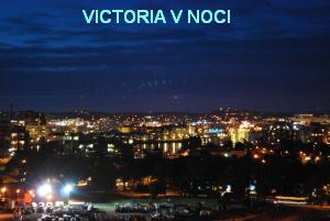 Victoria v noci